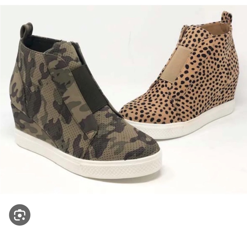 CCOCCI Camouflage High-Top Sneakers - Picture 4 of 11